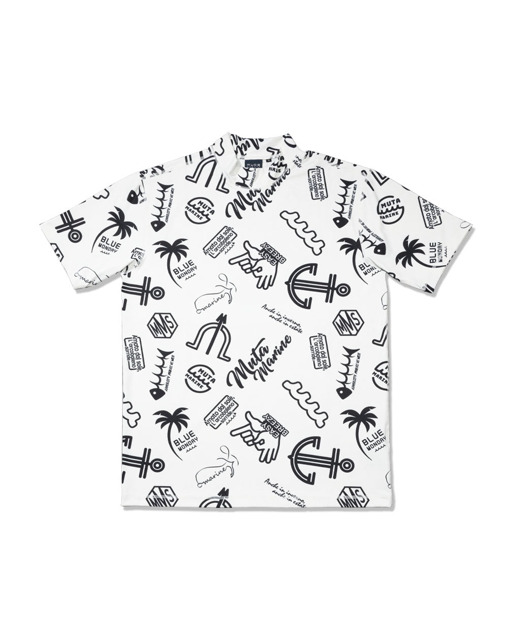 ランダムロゴ モックネックシャツ [全3色] – muta Online Store