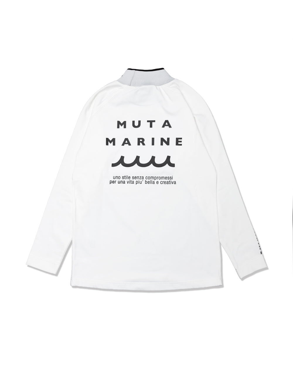 ナイロンジャージ モックネック プルオーバー (WOMAN) [全4色] – muta