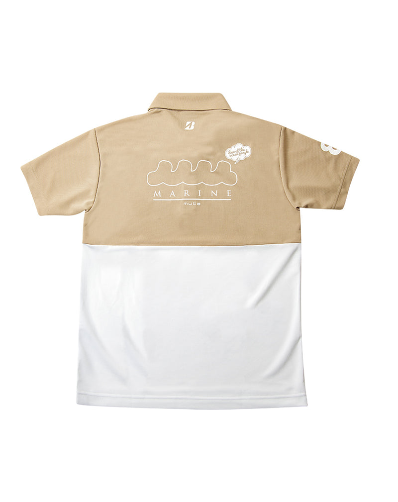 WEB限定］ブリヂストンゴルフ × muta MARINE バイカラーポロシャツ [全