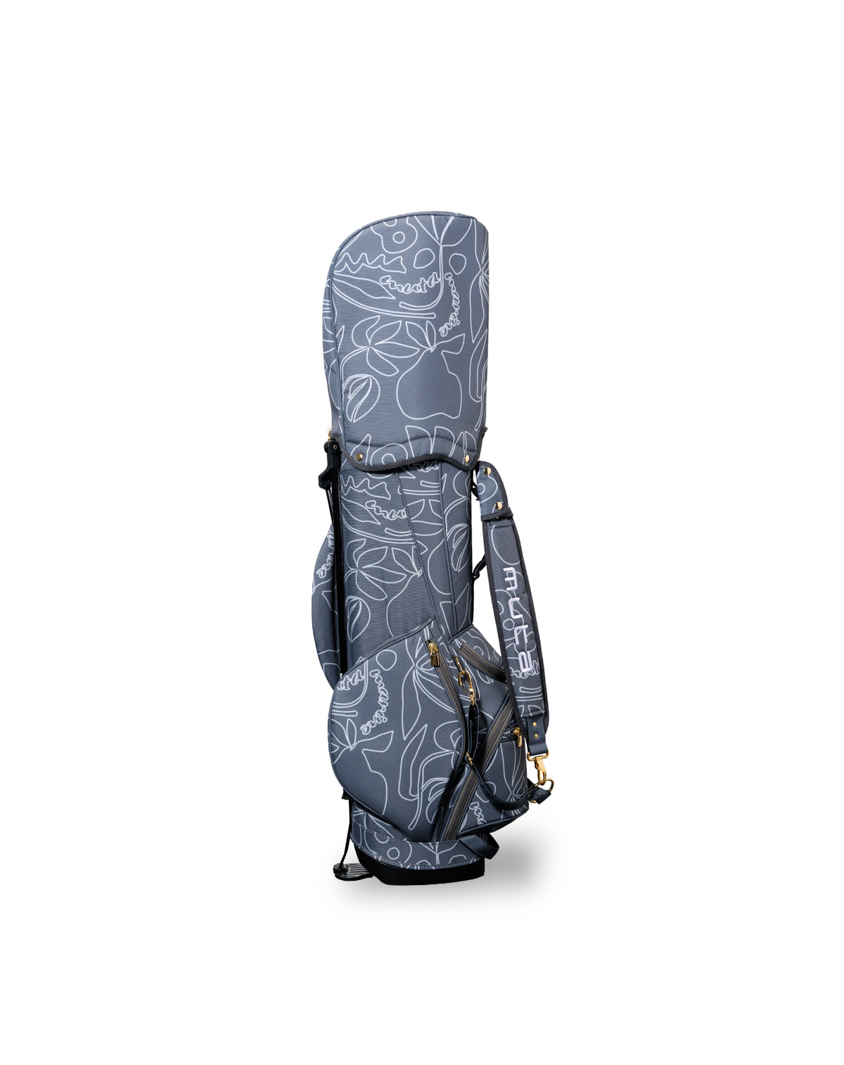 スタンドキャディバッグ＆ヘッドカバーセット(フローラル) [全3色