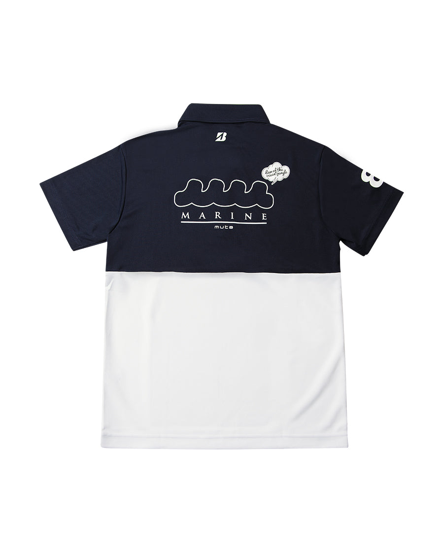 WEB限定］ブリヂストンゴルフ × muta MARINE バイカラーポロシャツ [全