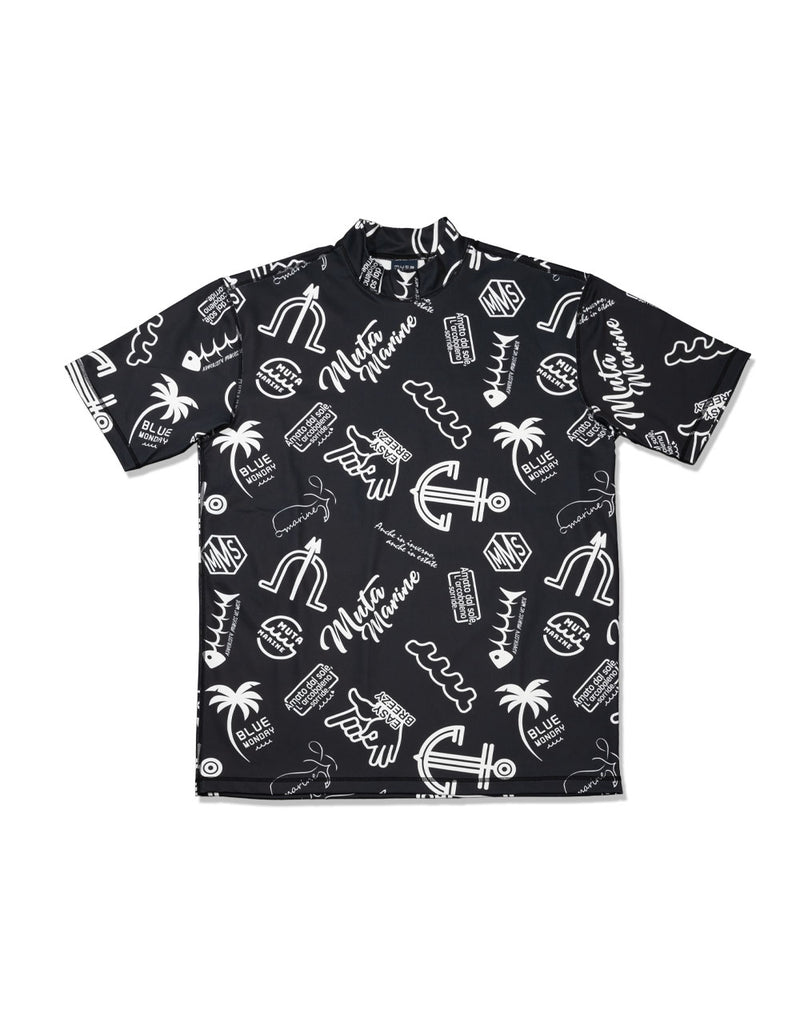 ランダムロゴ モックネックシャツ [全3色] – muta Online Store