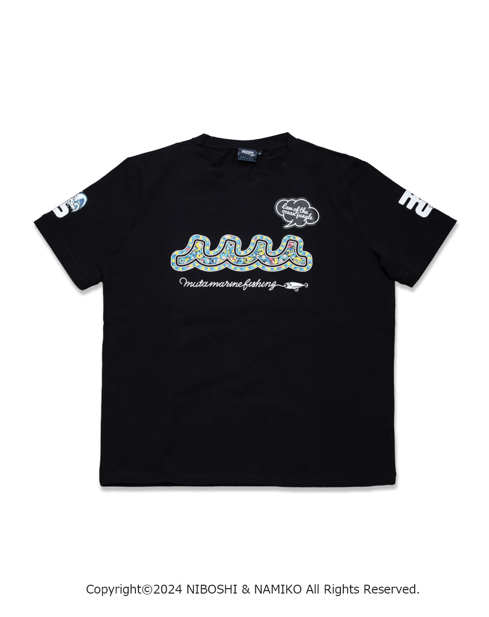 NAMIKO (NIBOSHI&) × muta MARINE Fishing Tシャツ (クロマグロ) [全2