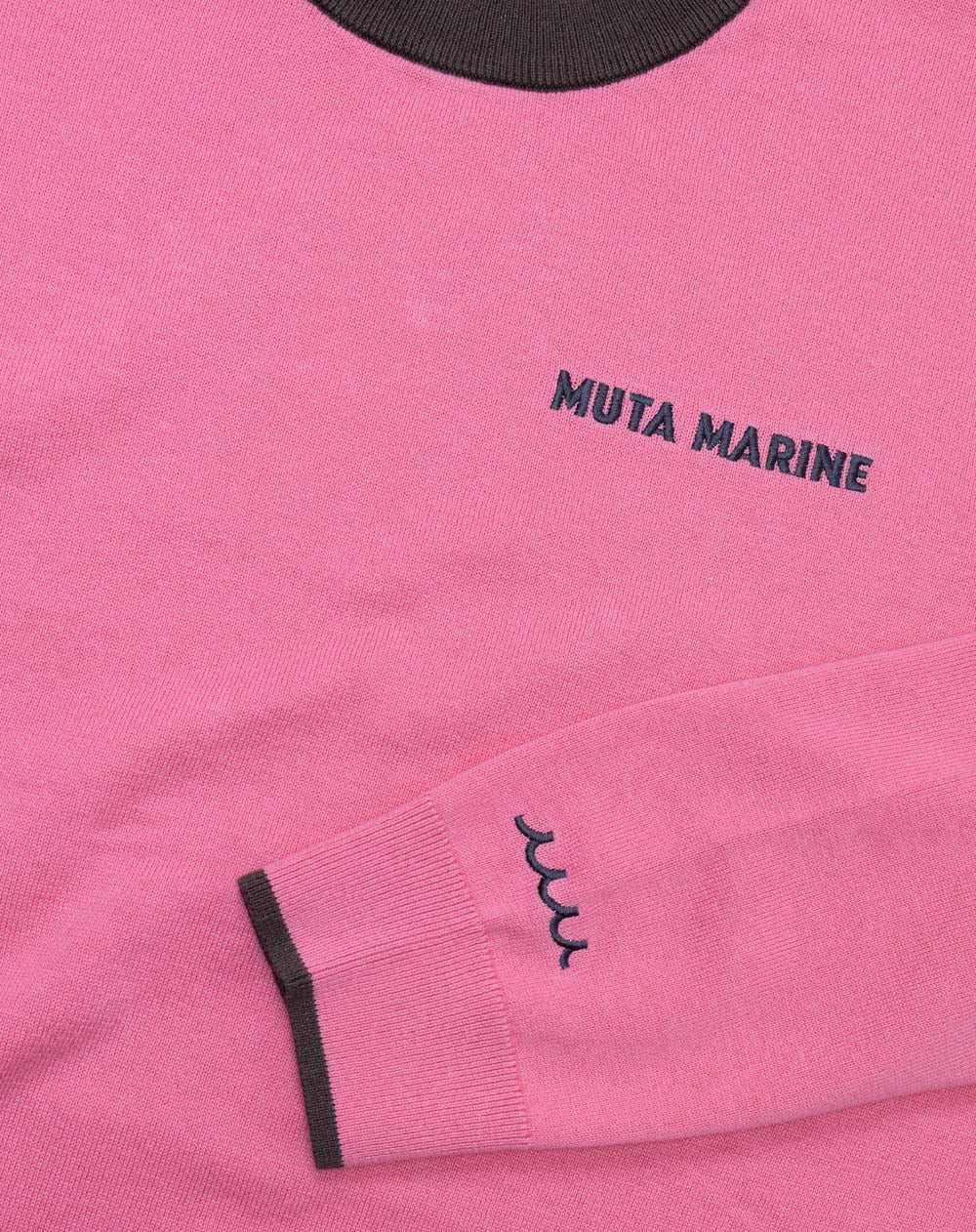 バイカラー クルーネックセーター [全5色] – muta Online Store