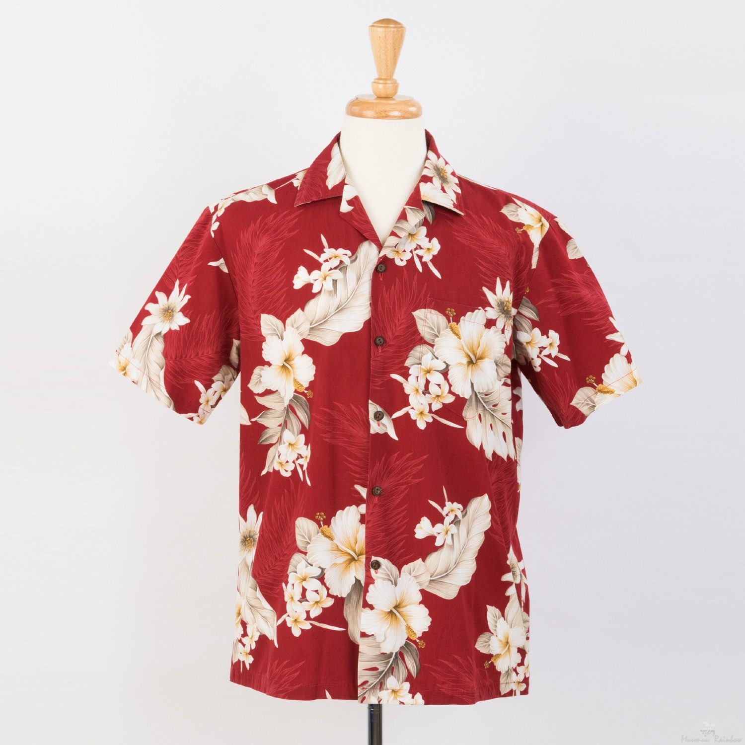 PLA2R パシフィックレジェンド・アロハシャツ・レッド - リゾート結婚