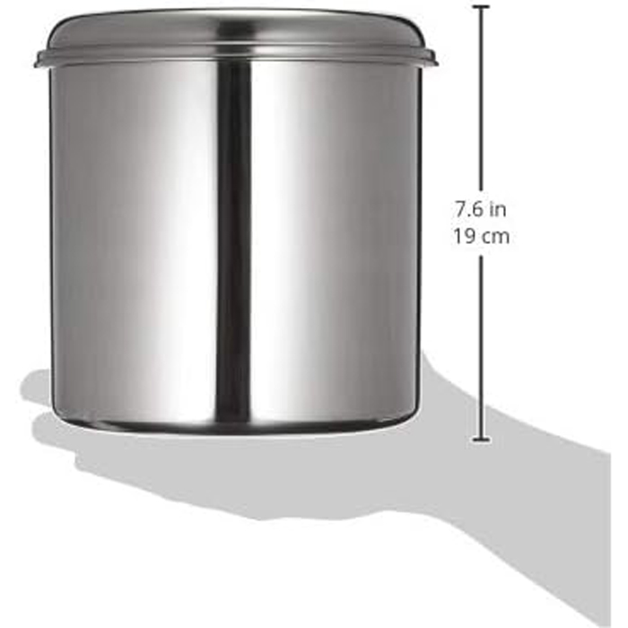 赤川器物製作所18-8 深型 丸型キッチンポット 16cm (手無) 11016