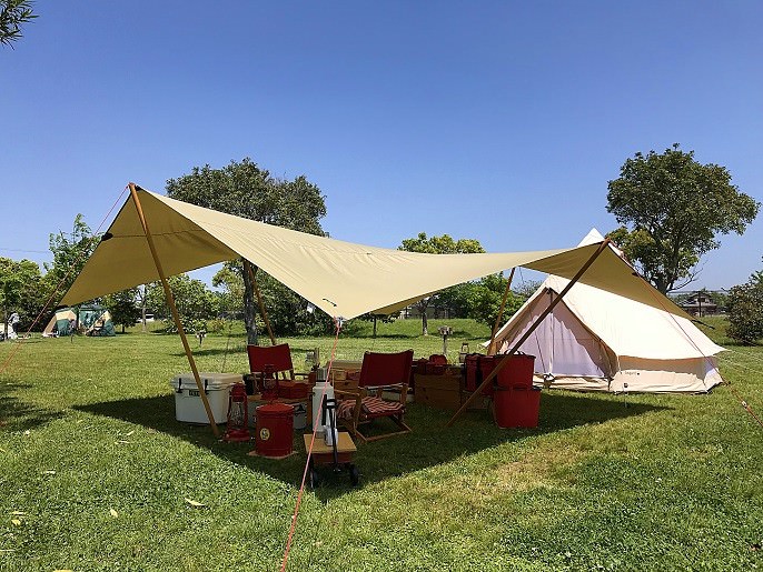 タトンカのタープ1TCが廃番になってエバニューから複数サイズ展開で再