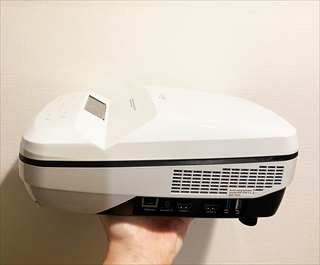 ゼロ距離で60インチ]超短焦点プロジェクターFunlogy Air買ってみた