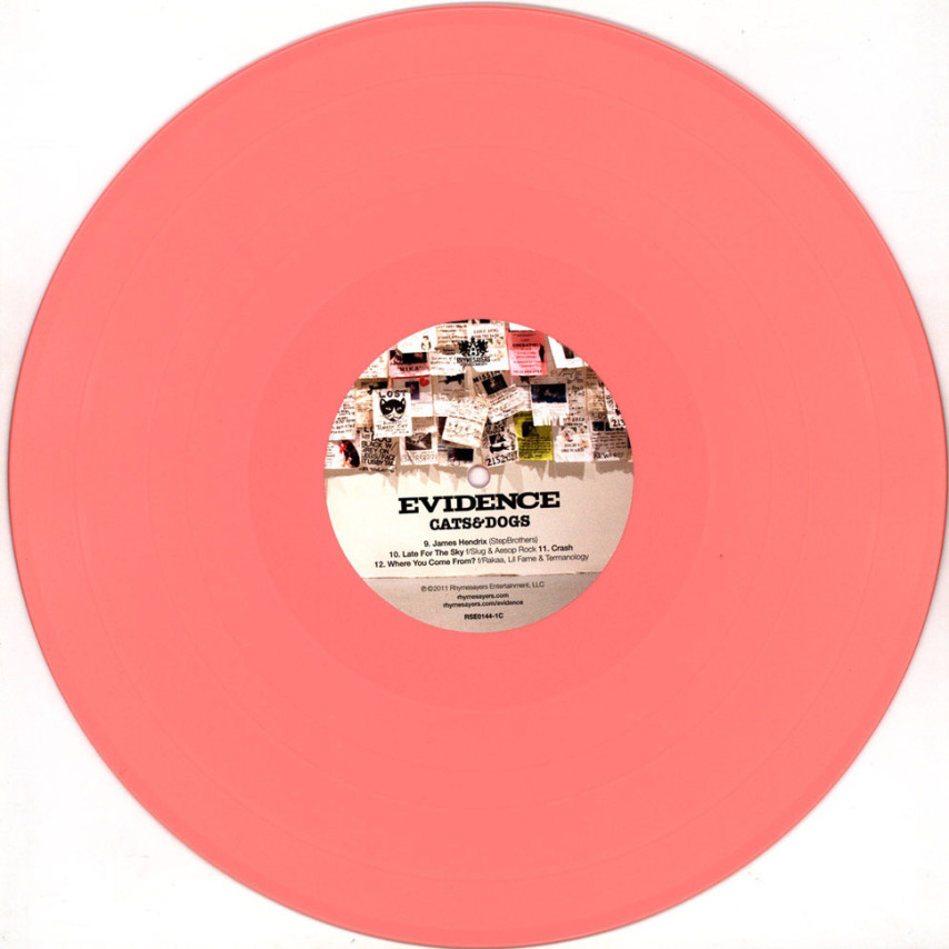 未開封 Evidence / Cats & Dogs 2LP レコード 【公式通販】