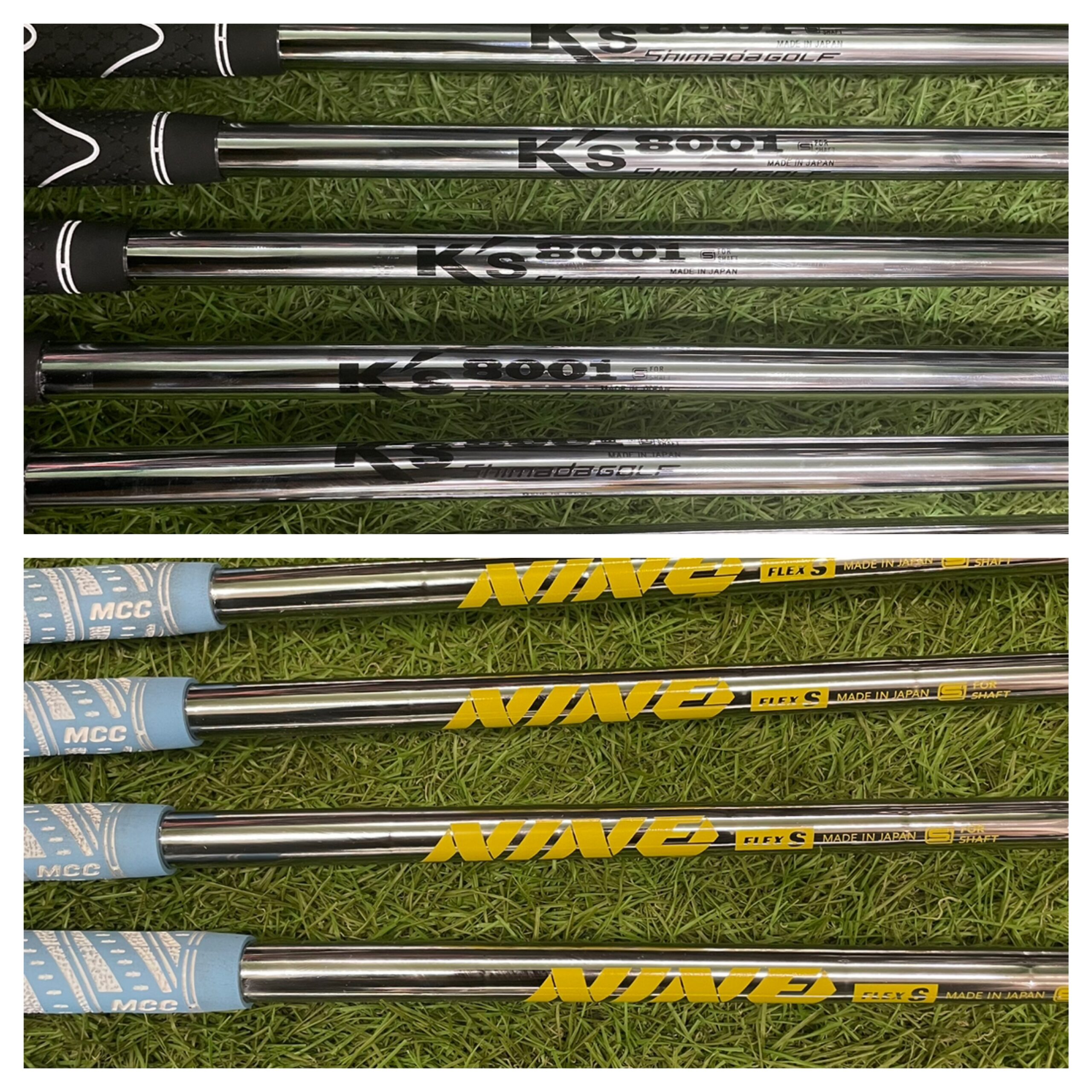 島田ゴルフK'sシリーズを徹底検証！K's NINEとK's 8001のリシャフト比較