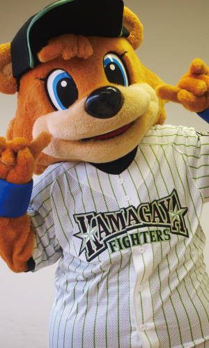 北海道日本ハムファイターズファーム専属のマスコット C☆B（カビー