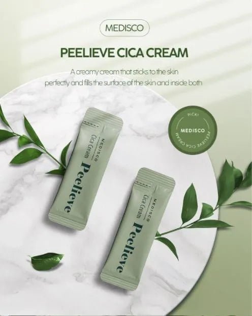 Medisco Peelieve Cica Cream Sachet - My Beauty and Glow Cosmetics