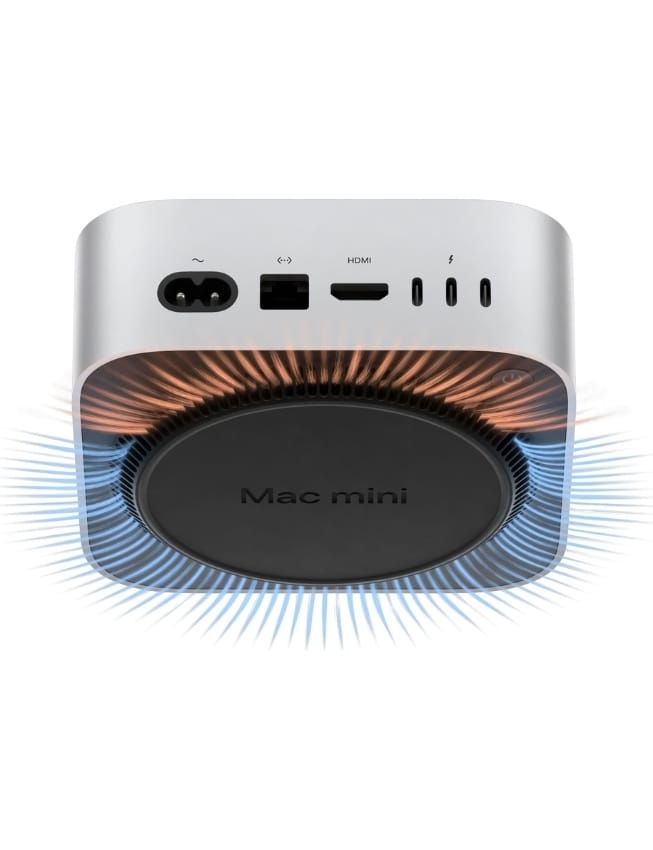 Apple Mac mini, M4, 16RAM, 512Gb, 10CPU/10GPU, Silver (MU9E3) 2024