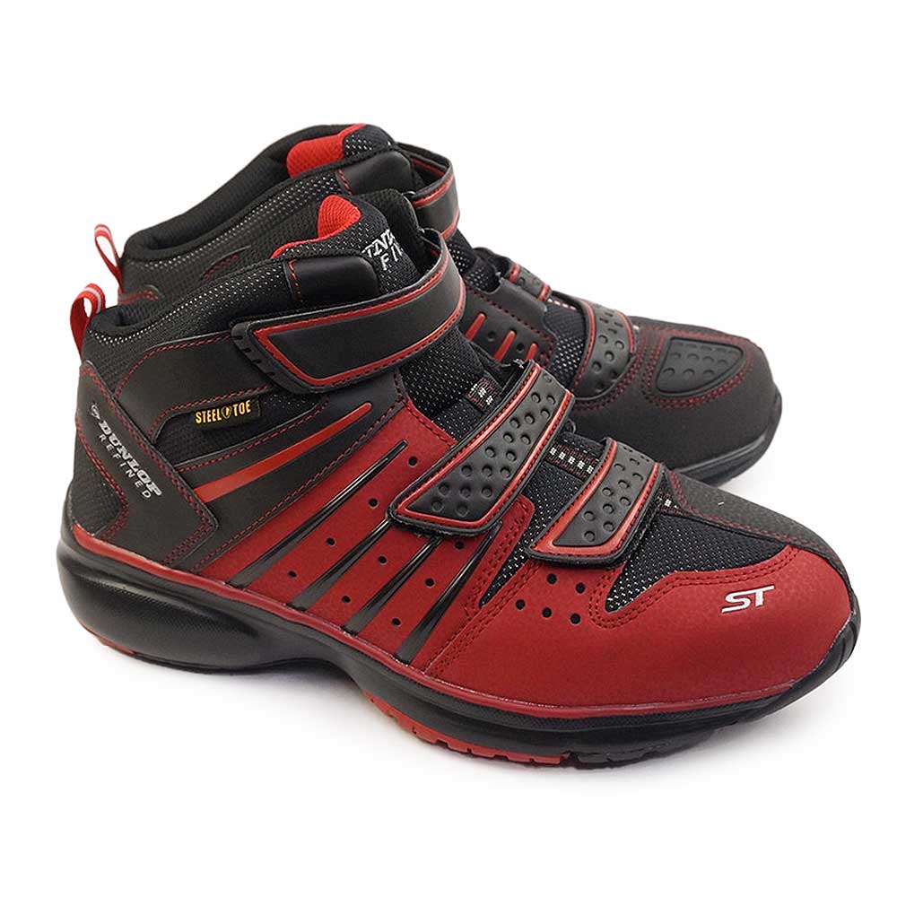 ダンロップ セイフティーシューズ スニーカー ハイカット ST3070 鋼鉄