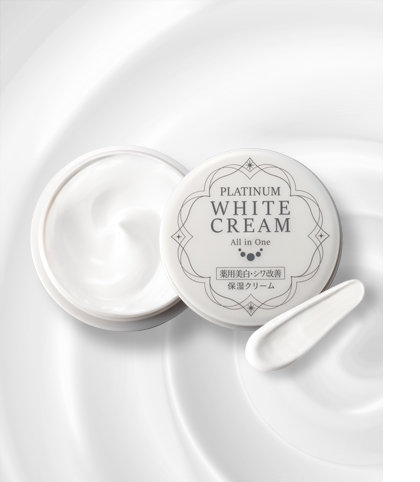 薬用美白]オールインワン プラチナホワイトクリーム 10g | ルソイル