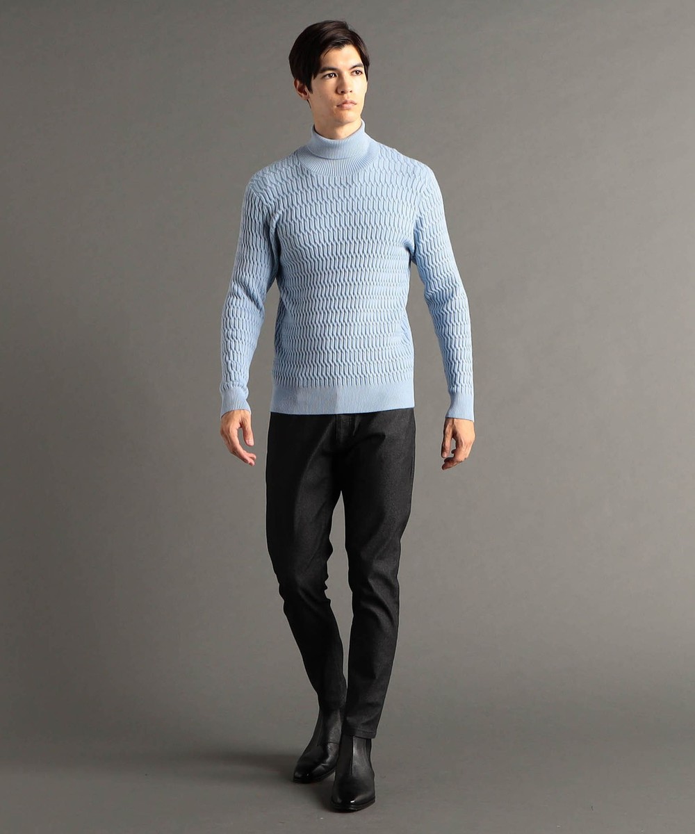ex/tra】ケーブル タートルネックニット｜プルオーバー｜ニコル公式