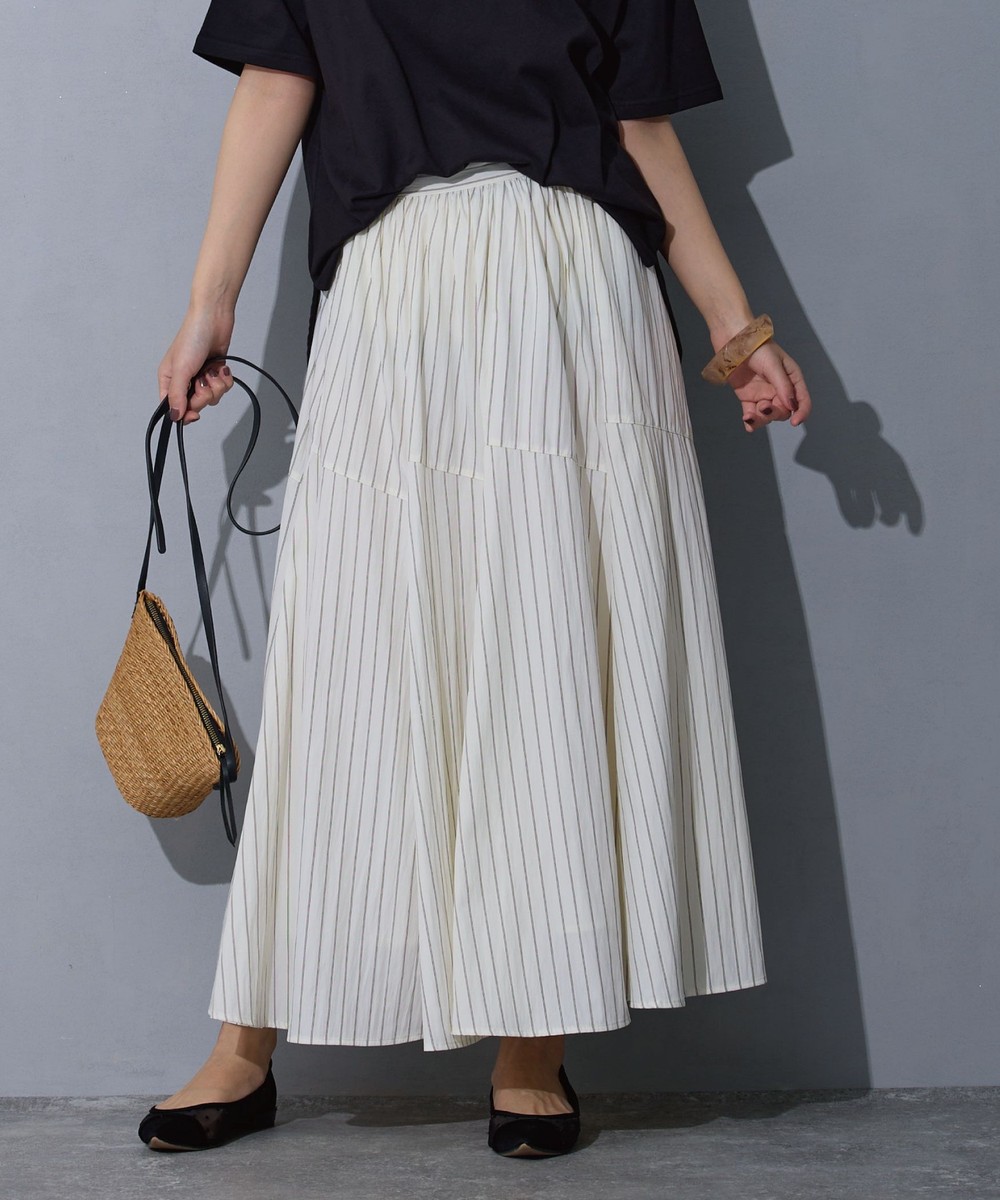 ストライプスカート｜スカート｜ニコル公式通販サイト｜NICOLE ONLINE SHOP