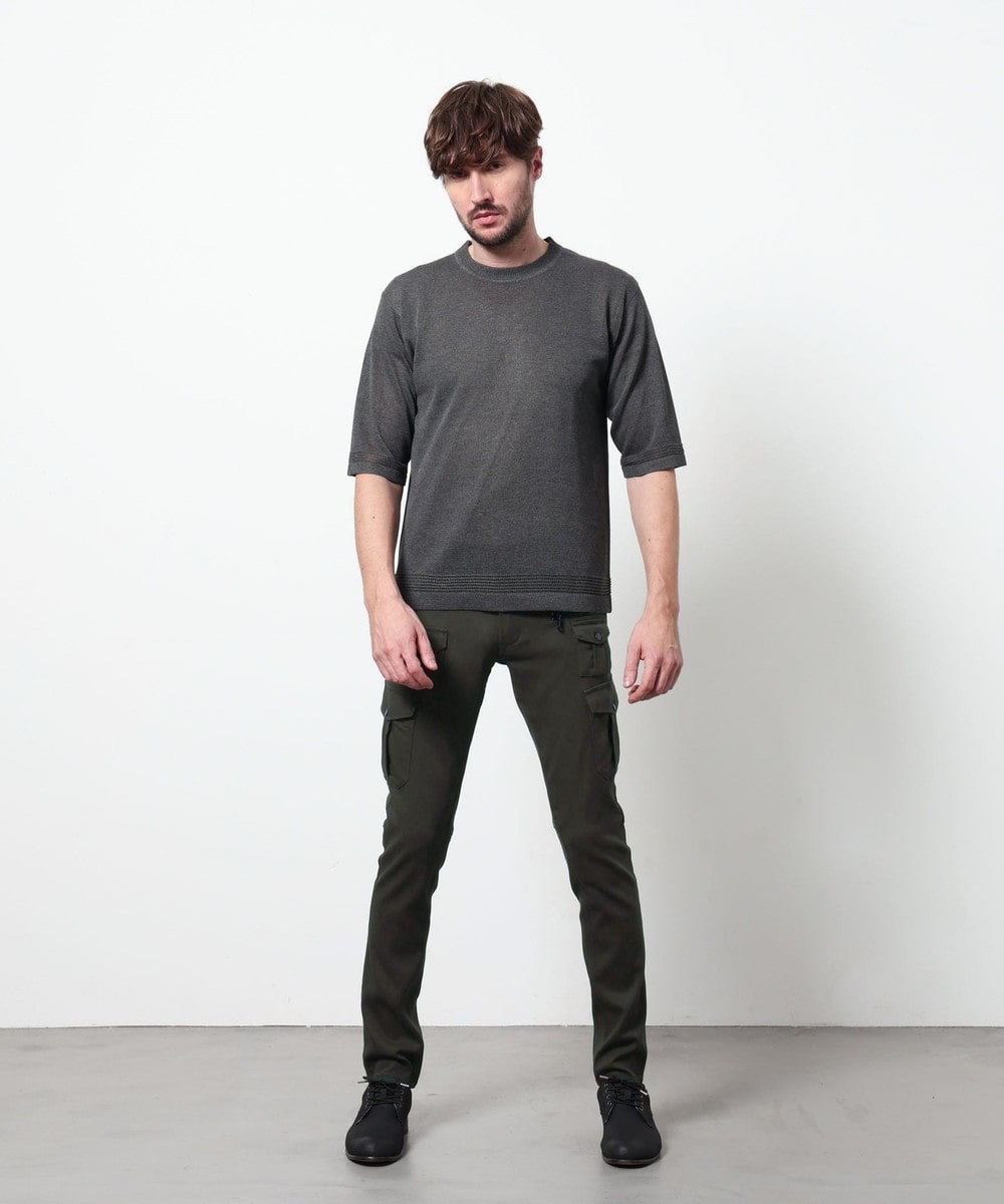 ハイゲージ5分袖サマーニット｜プルオーバー｜ニコル公式通販サイト