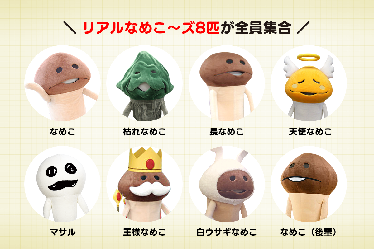 なめこ栽培キット15周年！ファンと一緒に祝うイベントを開催したい