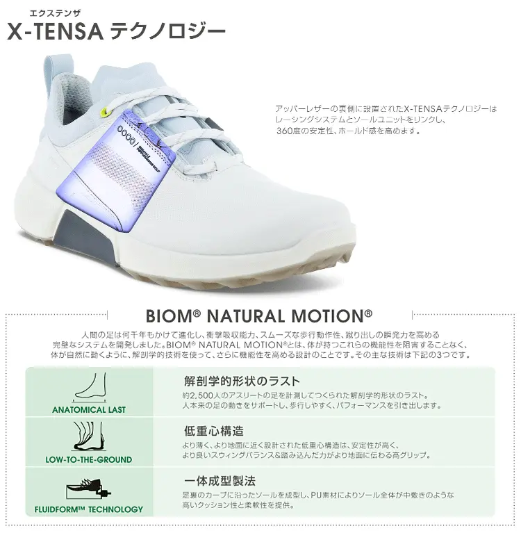 Eccoの定番ゴルフシューズ「BIOM H4 BOA」をラウンドレビュー