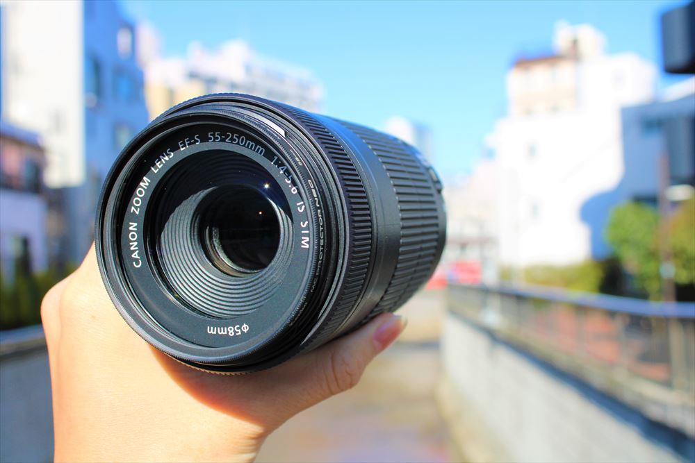 CANON（キヤノン） EF-S 55-250mm F4-5.6 IS STM 望遠ズームレンズ 1