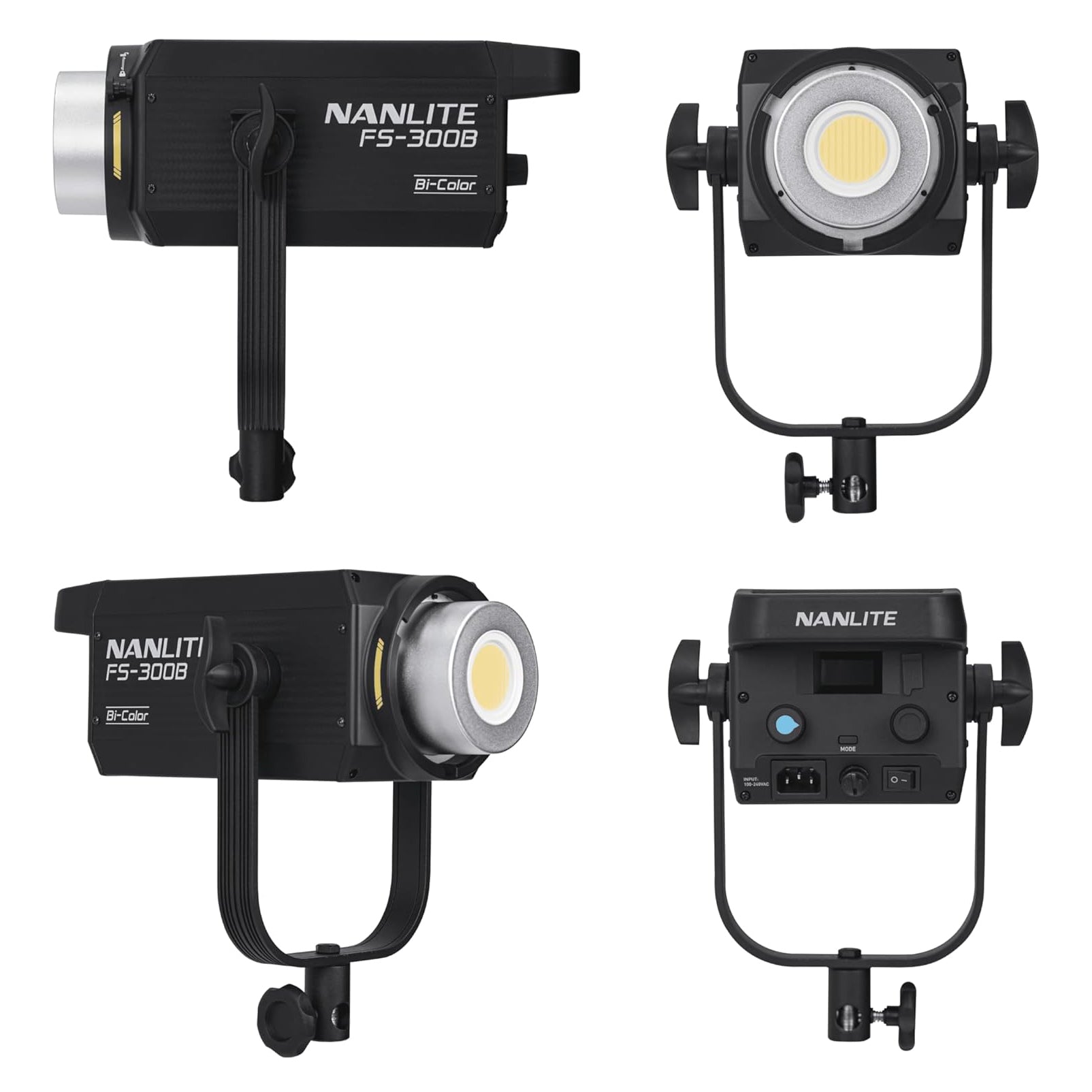 NANLITE FS-300B 撮影用ライト LEDスタジオライト 350W バイカラー