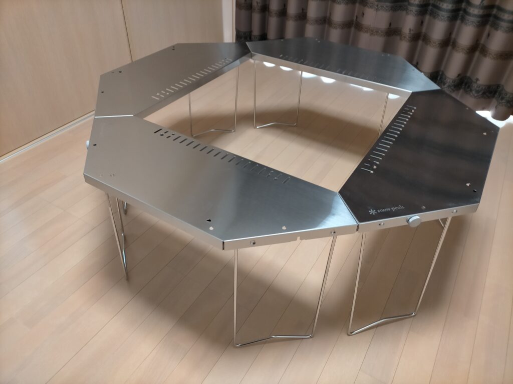 スノーピーク ジカロテーブル ST-050】レビュー。機能性とデザイン性に