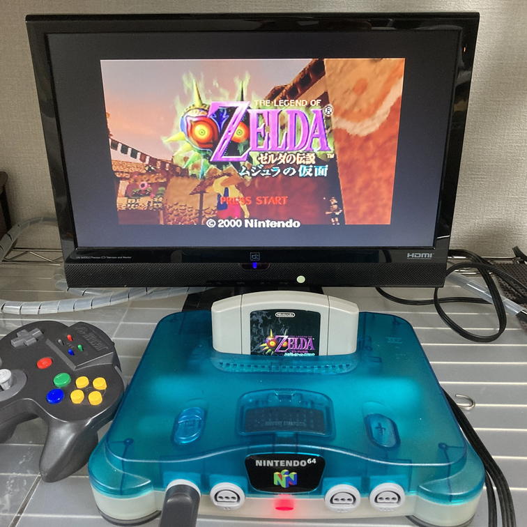 Nintendo64にメモリー拡張パックを取り付けてパワーアップしてみた