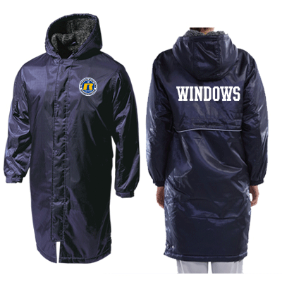 エンブレムとネームを入れてオリジナルベンチコートに！ | オリジナル