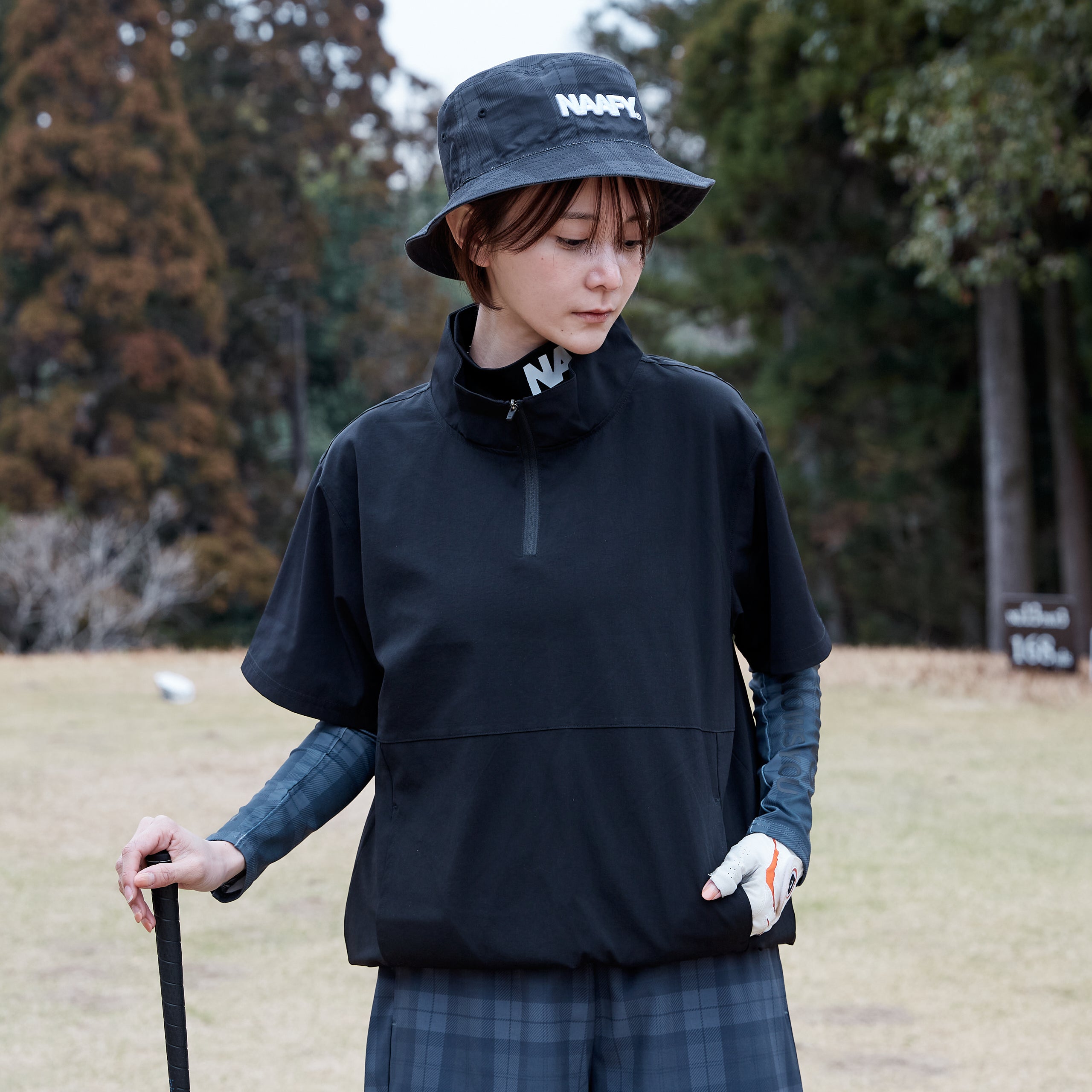 ハーフジップ半袖ピステ - NAAFY公式ストア