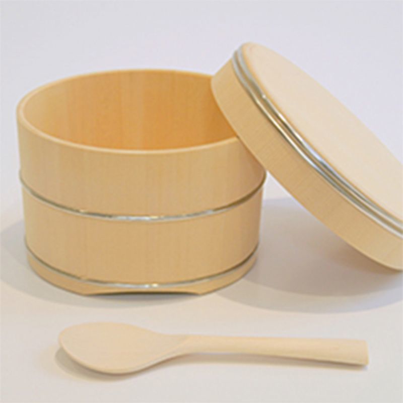 椹 おひつ 二合 | 中川木工芸 比良工房