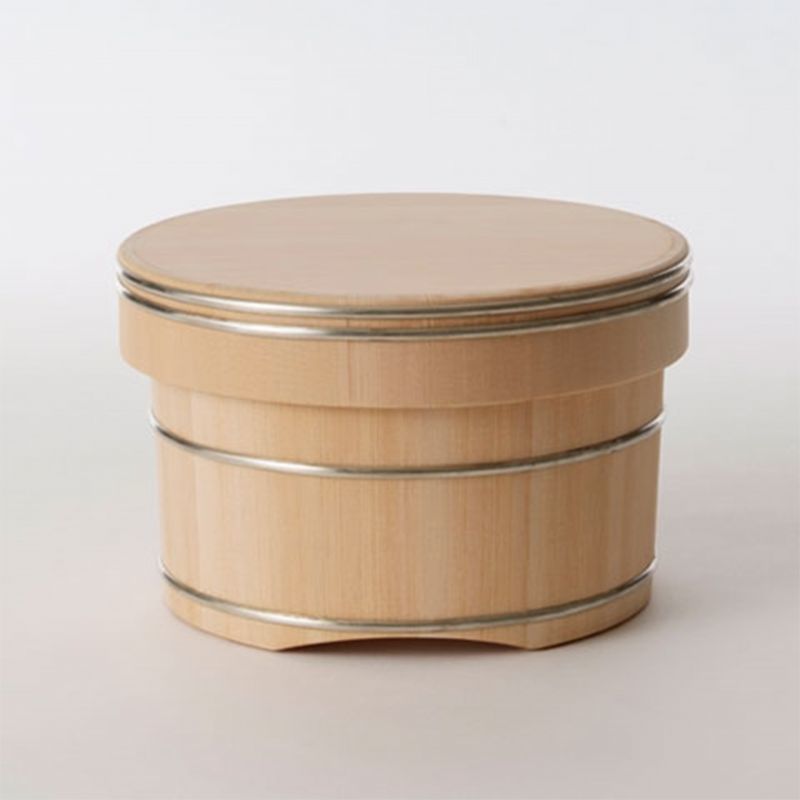 椹 おひつ 二合 | 中川木工芸 比良工房