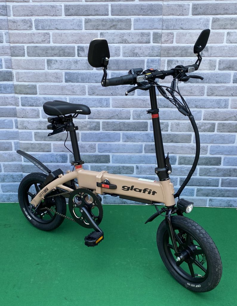glafitバイク マットベージュ | 箕面市の自転車屋 |中井商会 電動