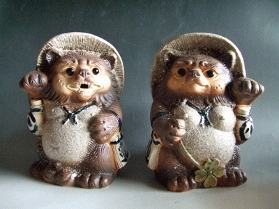 ta-123 阿吽あうん魔除けたぬき｜信楽たぬき専門店/ネットショップ