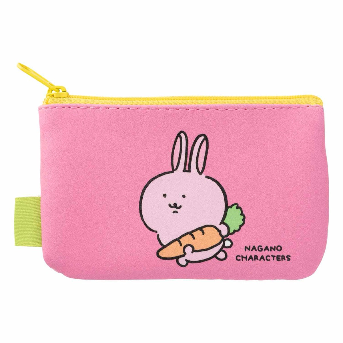 ナガノキャラクターズ 片面メッシュな2個セットポーチ（うさぎととら