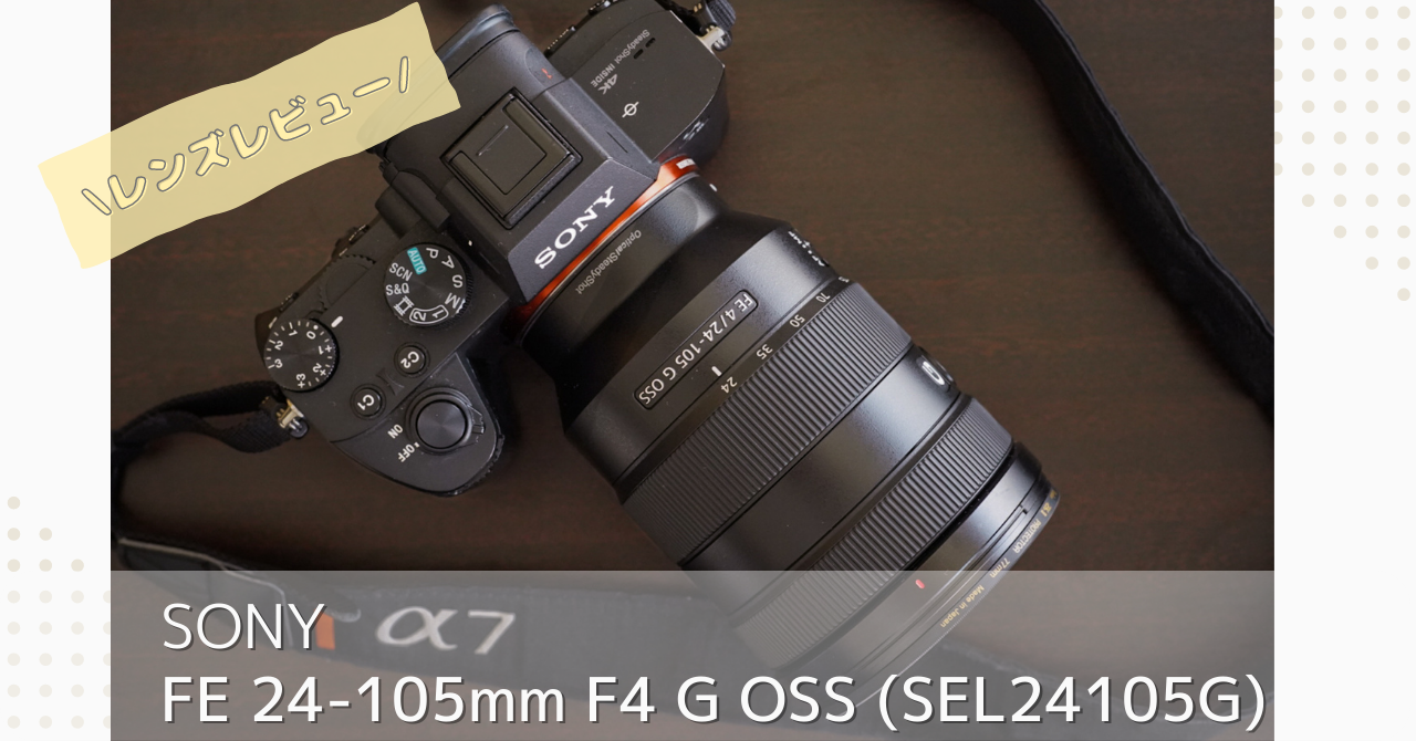 FE 24-105mm F4 G OSSをレビュー | 欠点など購入前に知りたいことを