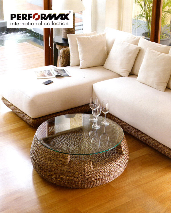 ウォーターヒヤシンス センターテーブル 高級 アジアン家具 リゾート