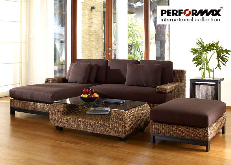 a.flat ラン・コンパクトソファ ウォーターヒヤシンス ソファ2脚セット