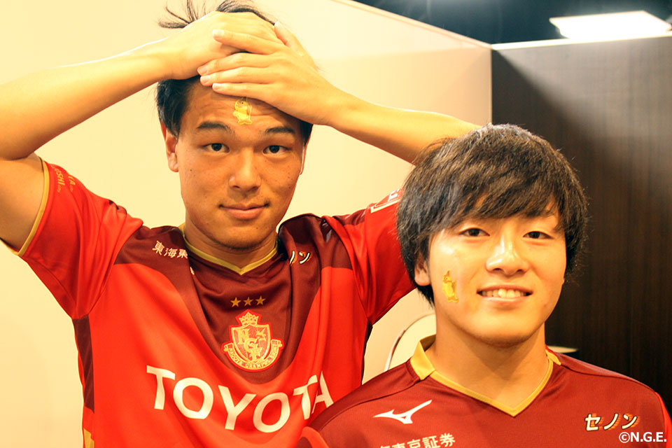 相馬 勇紀選手、深堀 隼平選手、KOMEHYO名古屋本店本館 訪問の模様