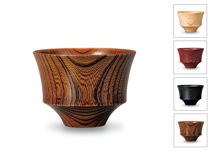 我戸幹男商店】つむぎ 汁椀 駒型〜山中漆器のお椀〜 - 日本製高級