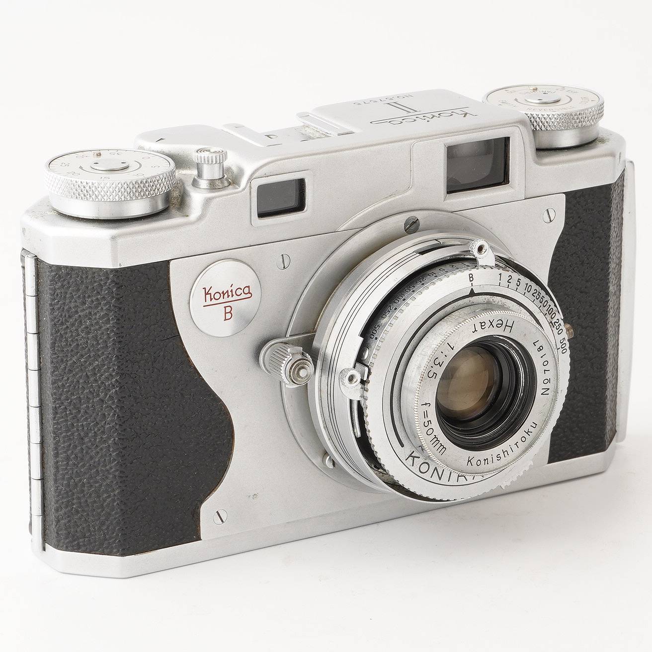 コニカ Konica II B / Konishiroku Hexar 50mm F3.5 – Natural Camera
