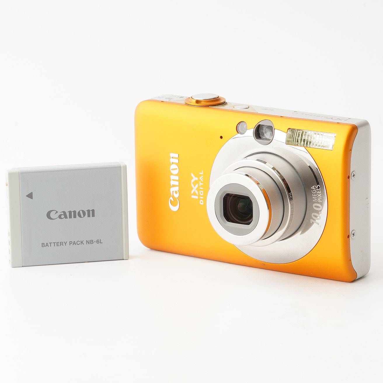 キヤノン Canon IXY DIGITAL 110 IS オレンジ コンパクトデジタル