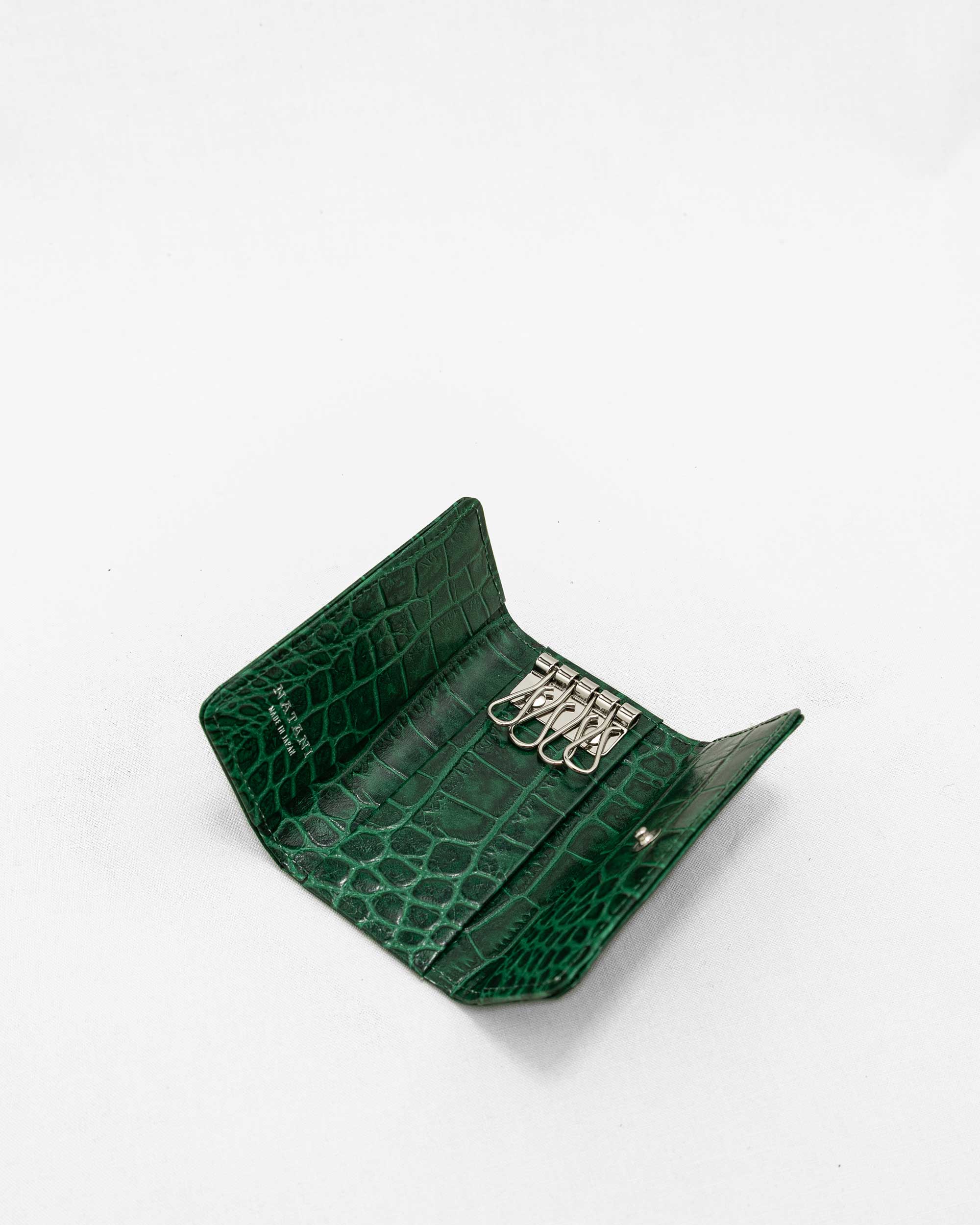 クロコ型押しキーケース｜NATANI ACCESSORIES（ナターニ アクセサリー