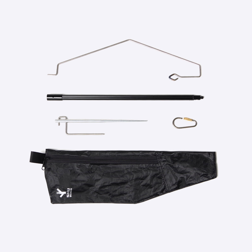 SHU WORKS ULTRA LIGHT PORTABLE CAMPING LIGHT STAND [シューワークス
