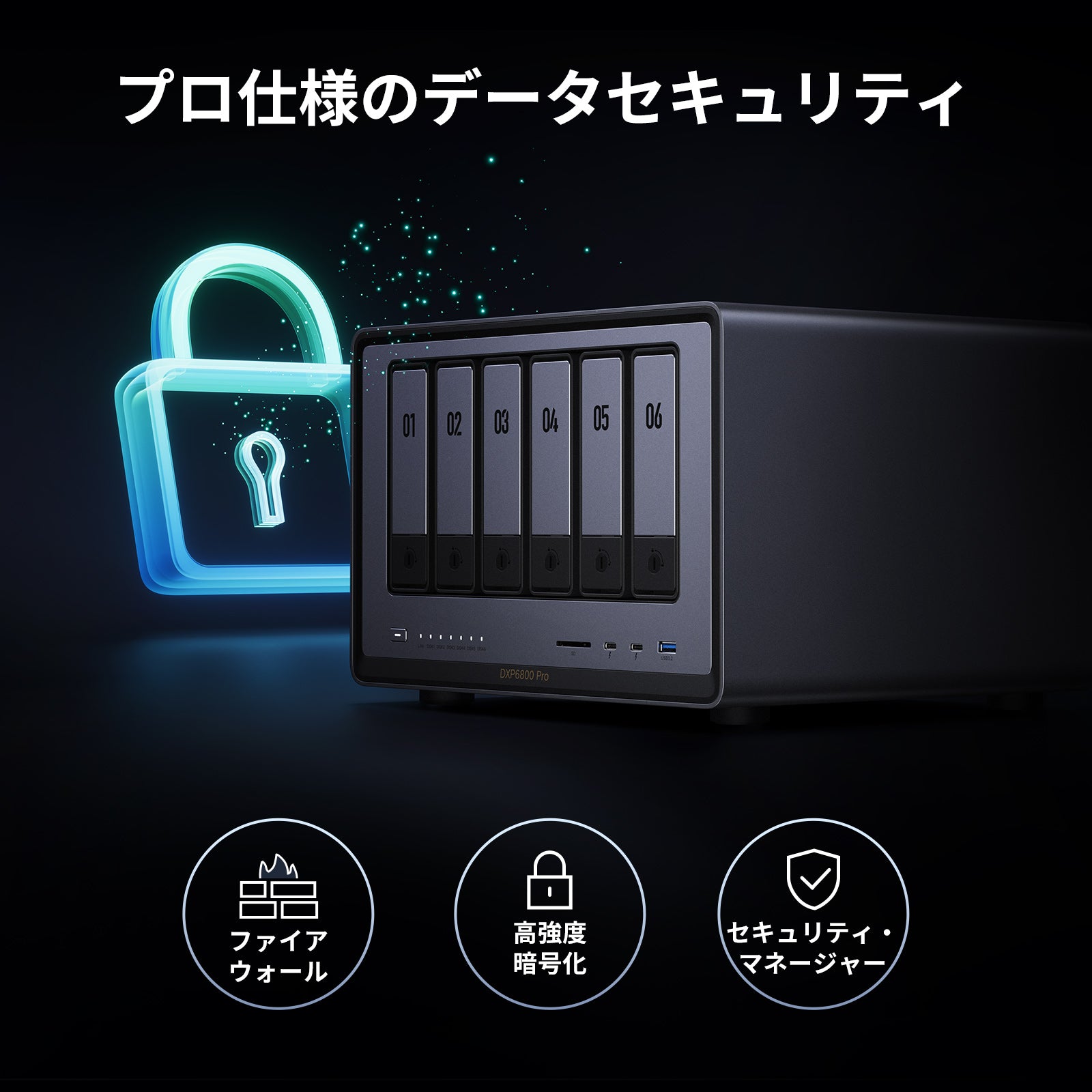 UGREEN 6ベイ NAS｜最大196TB & 30日間の安心お試し