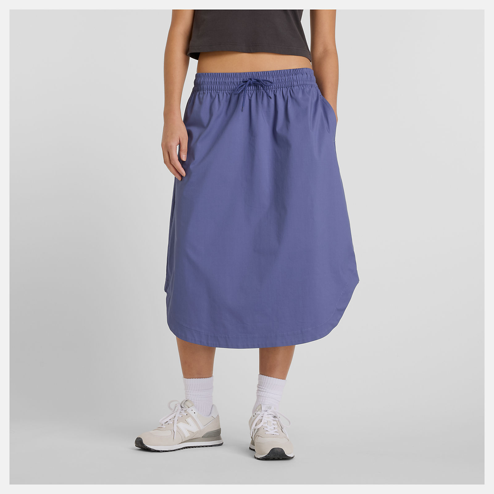 NB公式アウトレット】 ツイルミディスカート ｜【NB公式アウトレット