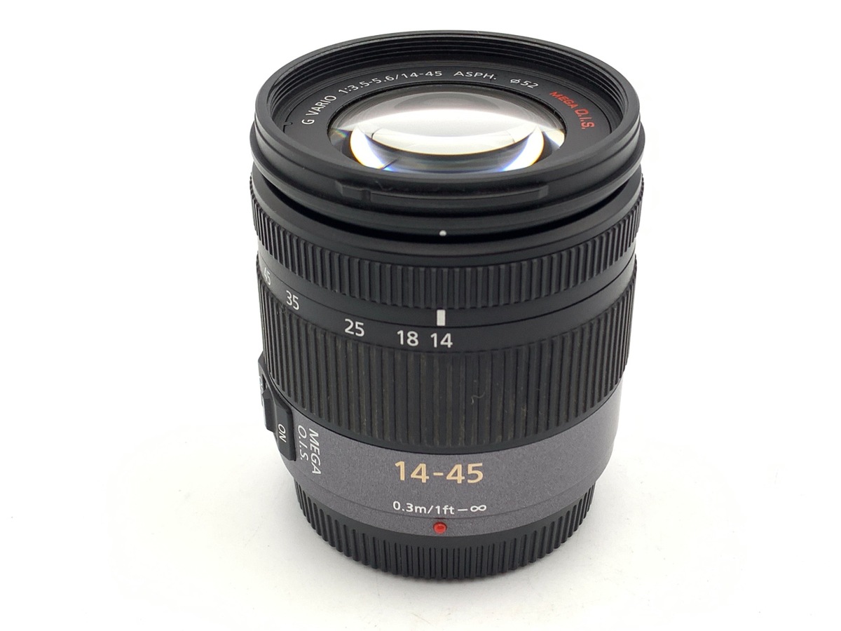 LUMIX G VARIO 14-45mm/F3.5-5.6 ASPH./MEGA O.I.S. H-FS014045 中古