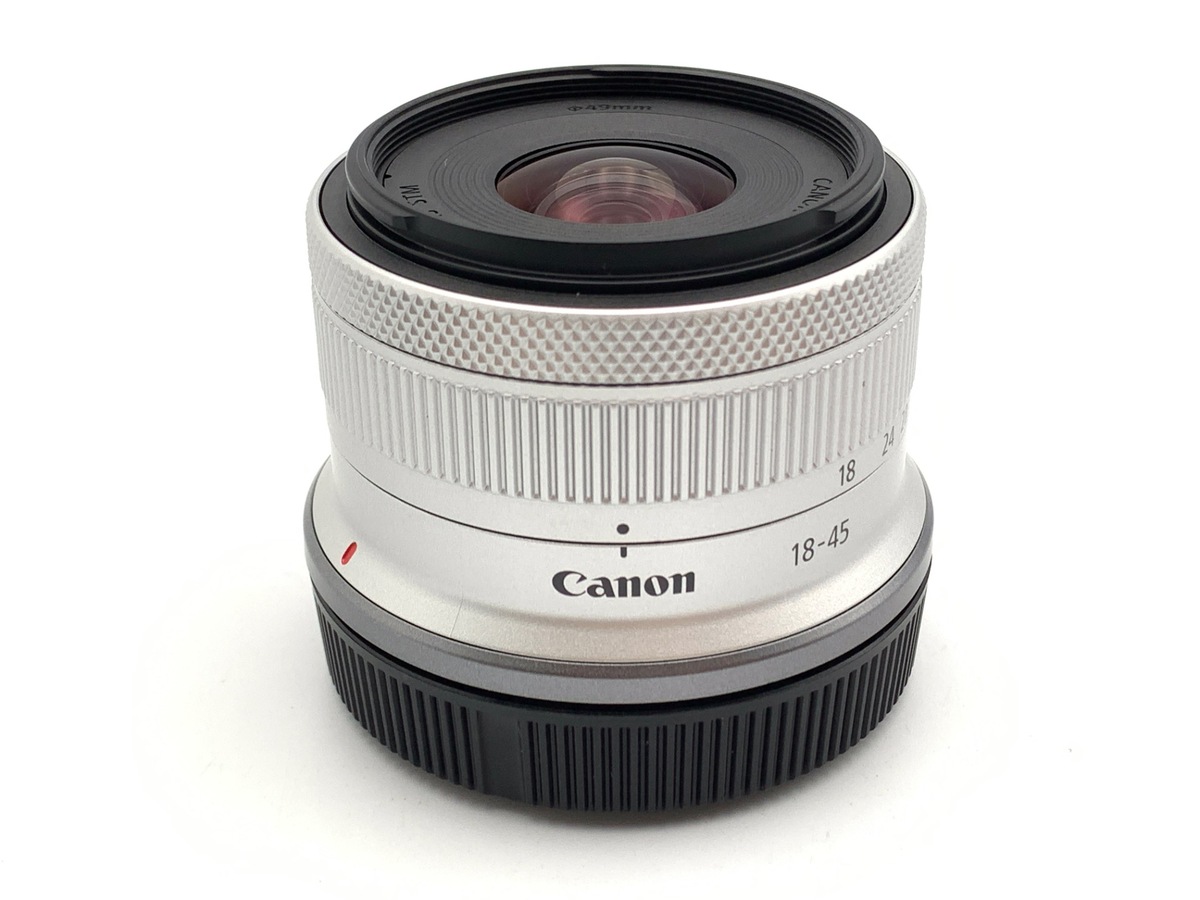 中古：A(美品)】キヤノン RF-S18-45mm F4.5-6.3 IS STM シルバー
