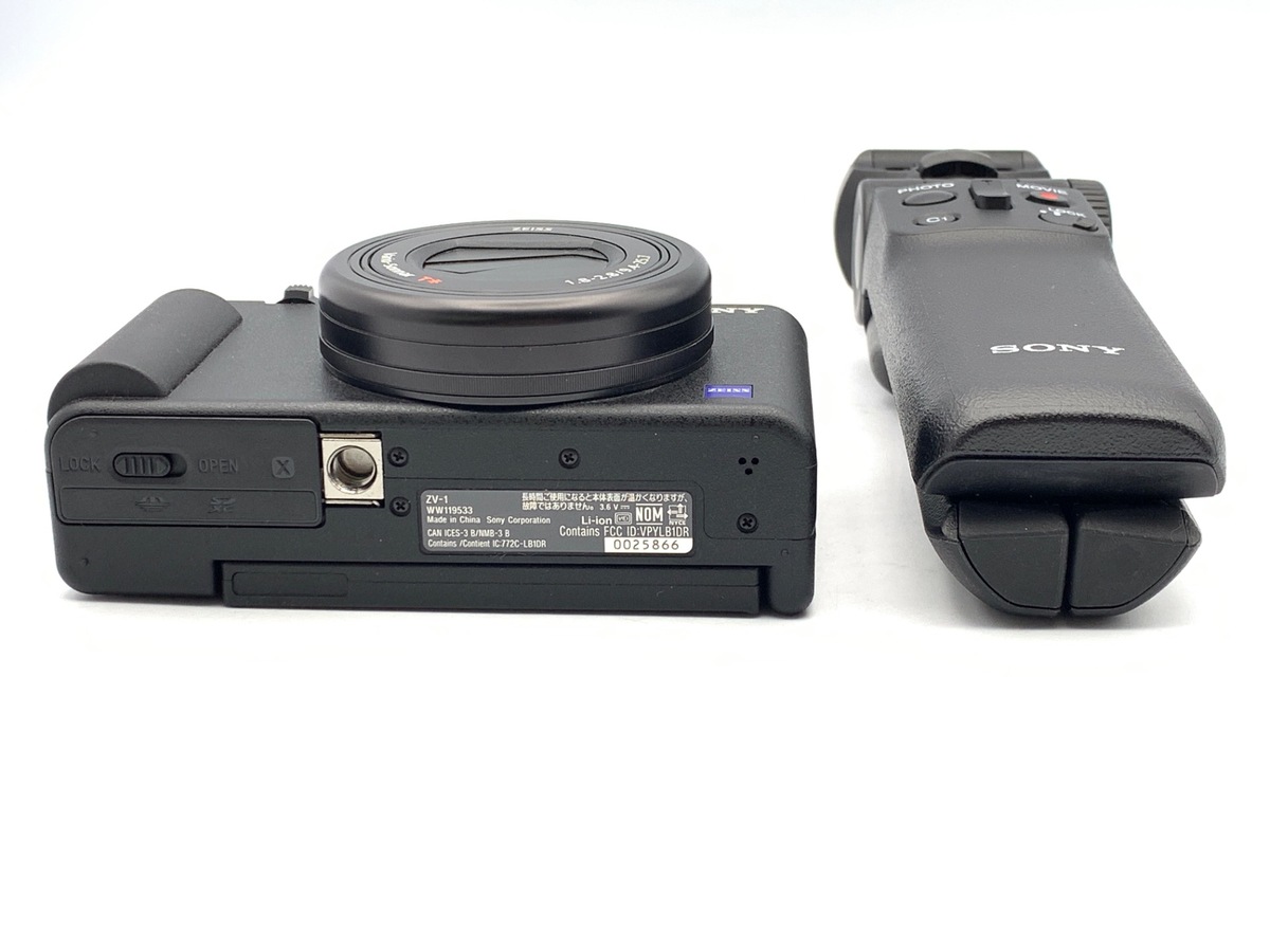 中古：AB(良品)】ソニー VLOGCAM ZV-1G B シューティンググリップ