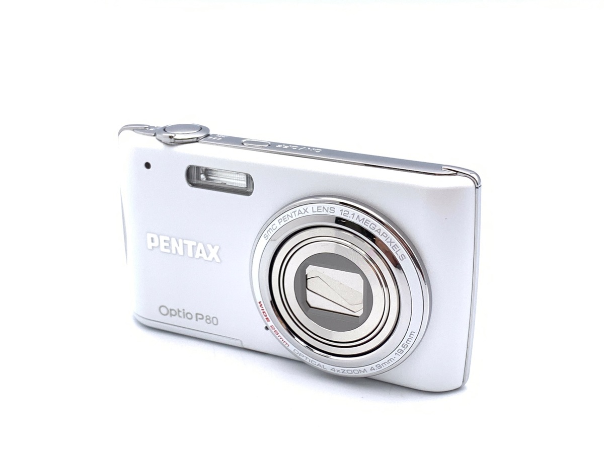 可愛いすぎるコンデジ】PENTAX optio H90 ホワイト×シルバー 【公式通販】